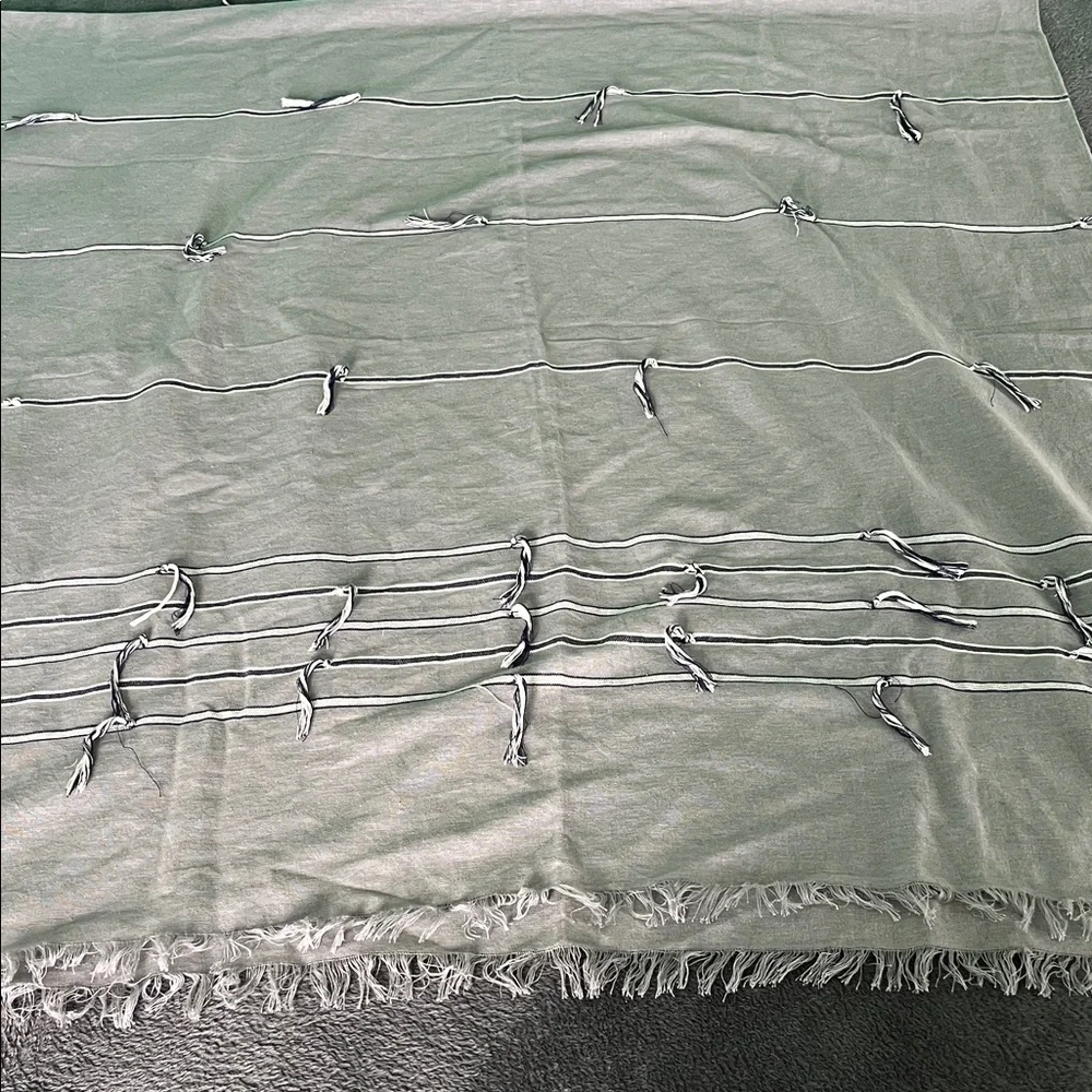Native Tribal throw blanket.